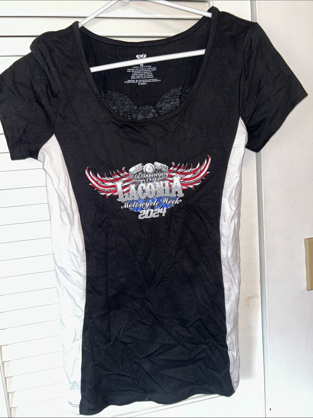 Women’s Laconia Bike Week Tshirt 2024